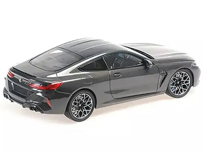 BMW M8 Coupe Gray Metallic with Carbon Top 1/18 Scale - Perfect Diecast