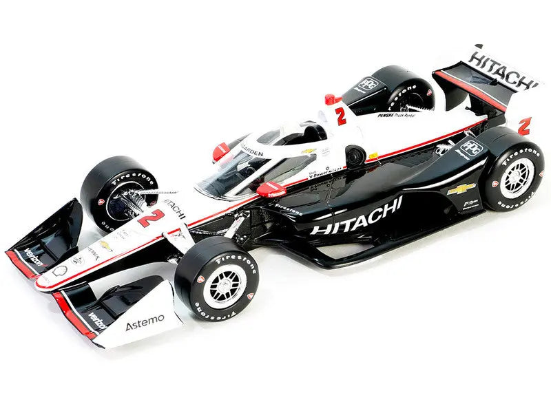 Dallara IndyCar #2 Josef Newgarden "Hitachi" Team Penske (Road Course Configuration) "NTT IndyCar Series" (2024) 1/18 Scale - Perfect Diecast