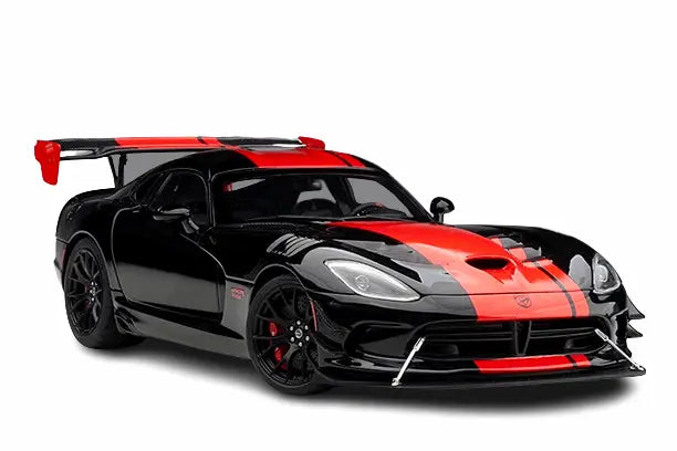 2017 Dodge Viper 1:28 Edition ACR Black with Red Stripes 1/18 Scale