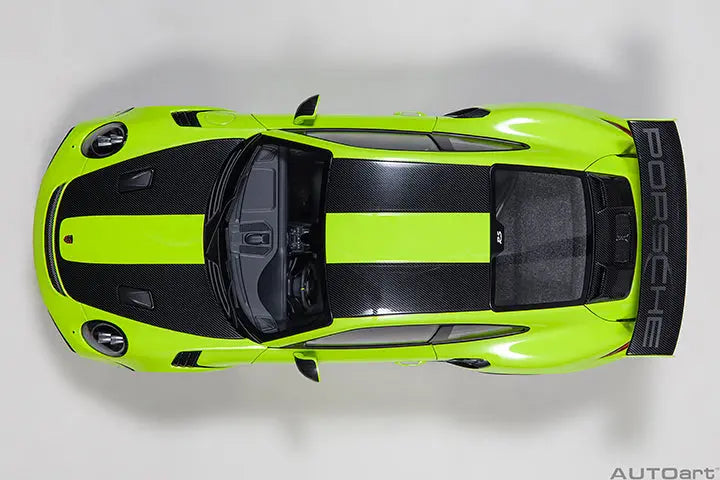 PORSCHE 911 (991.2) GT2 RS WEISSACH PACKAGE (ACID GREEN) Perfect Diecast
