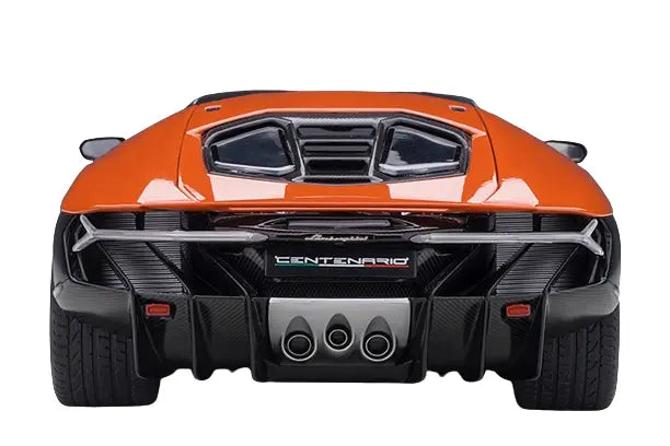 Lamborghini Centenario Arancio Argos / Pearl Orange with Carbon Top 1/18 Scale - Perfect Diecast