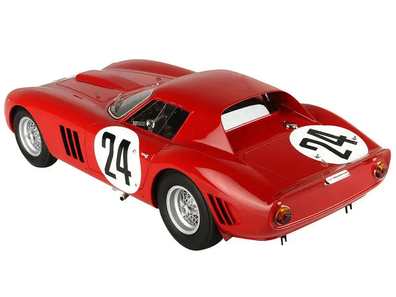 Ferrari 250 GTO #24 Lucien Bianchi - "Beurlys" (Jean Blaton) "24 Hours of Le Mans" (1964) with DISPLAY CASE Limited Edition to 250 pieces Worldwide 1/18 Scale - Perfect Diecast