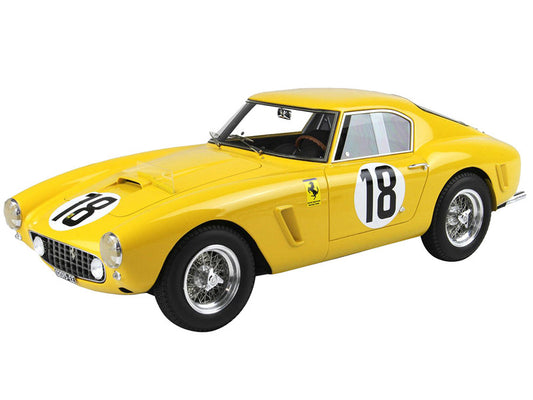 Ferrari 250 SWB #18 George Arents - Alan Connell "24 Hours of Le Mans" (1960) with DISPLAY CASE Limited Edition to 99 pieces Worldwide 1/18 Scale