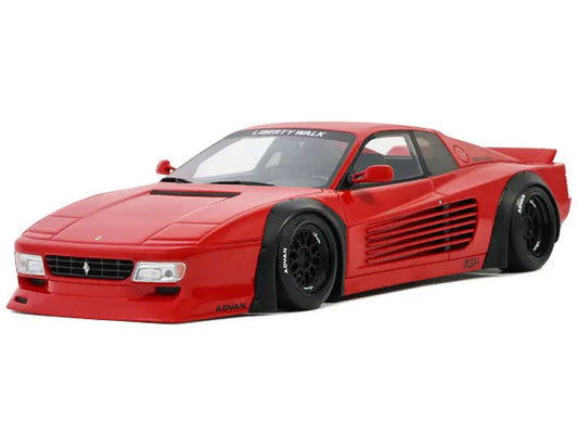 LB-Works 512 TR Rosso Corsa Red "Liberty Walk" 1/18 Scale - Perfect Diecast