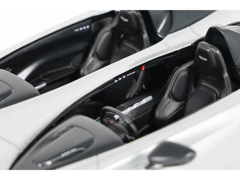 Aston Martin V12 Speedster Silver Metallic 1/18 Scale - Perfect Diecast