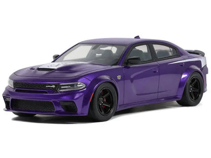 Dodge Charger Super Bee Plum Crazy Purple Metallic 1/18 Scale - Perfect Diecast