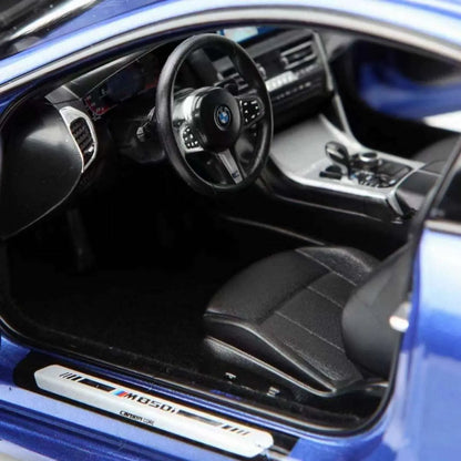 BMW M850i Blue Metallic 1:18 Scale