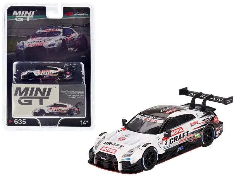 Nissan GT-R Nismo GT500 RHD (Right Hand Drive) #3 Kohei Hirate - Katsumasa Chiyo "NDDP Racing with B-Max" "Super GT Series" (2021) Limited Edition 1/64 Scale - Perfect Diecast