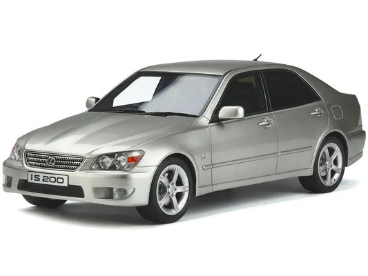 Lexus IS 200 RHD (Right Hand Drive) Millennium Silver Metallic Limited Edition to 2000 pieces Worldwide 1/18 Scale - Perfect Diecast