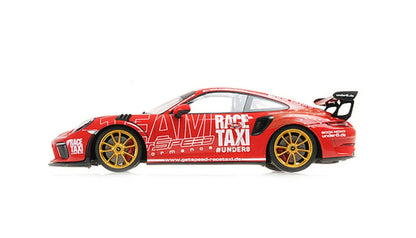 1:18 SCALE orsche 911 GT3RS (991.2) "GetSpeed Race-Taxi" Livery - Perfect Diecast