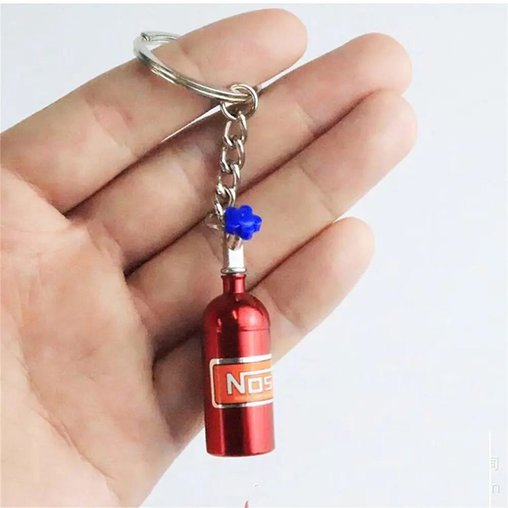 Mini NOS Turbo Nitrogen Bottle Keychain Perfect Diecast