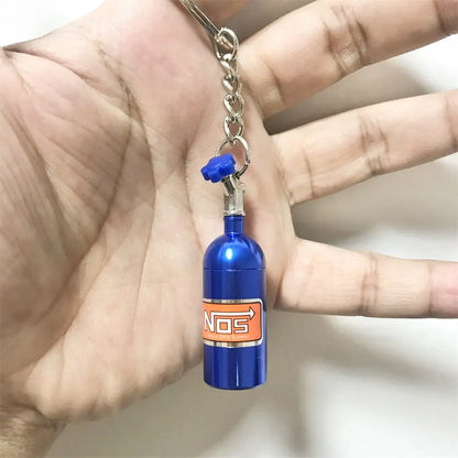 Mini NOS Turbo Nitrogen Bottle Keychain Perfect Diecast