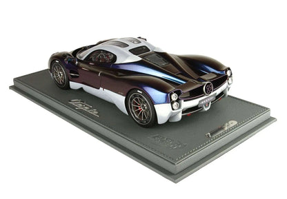 Pagani Utopia Chameleon And Met Silver 1:18 Scale