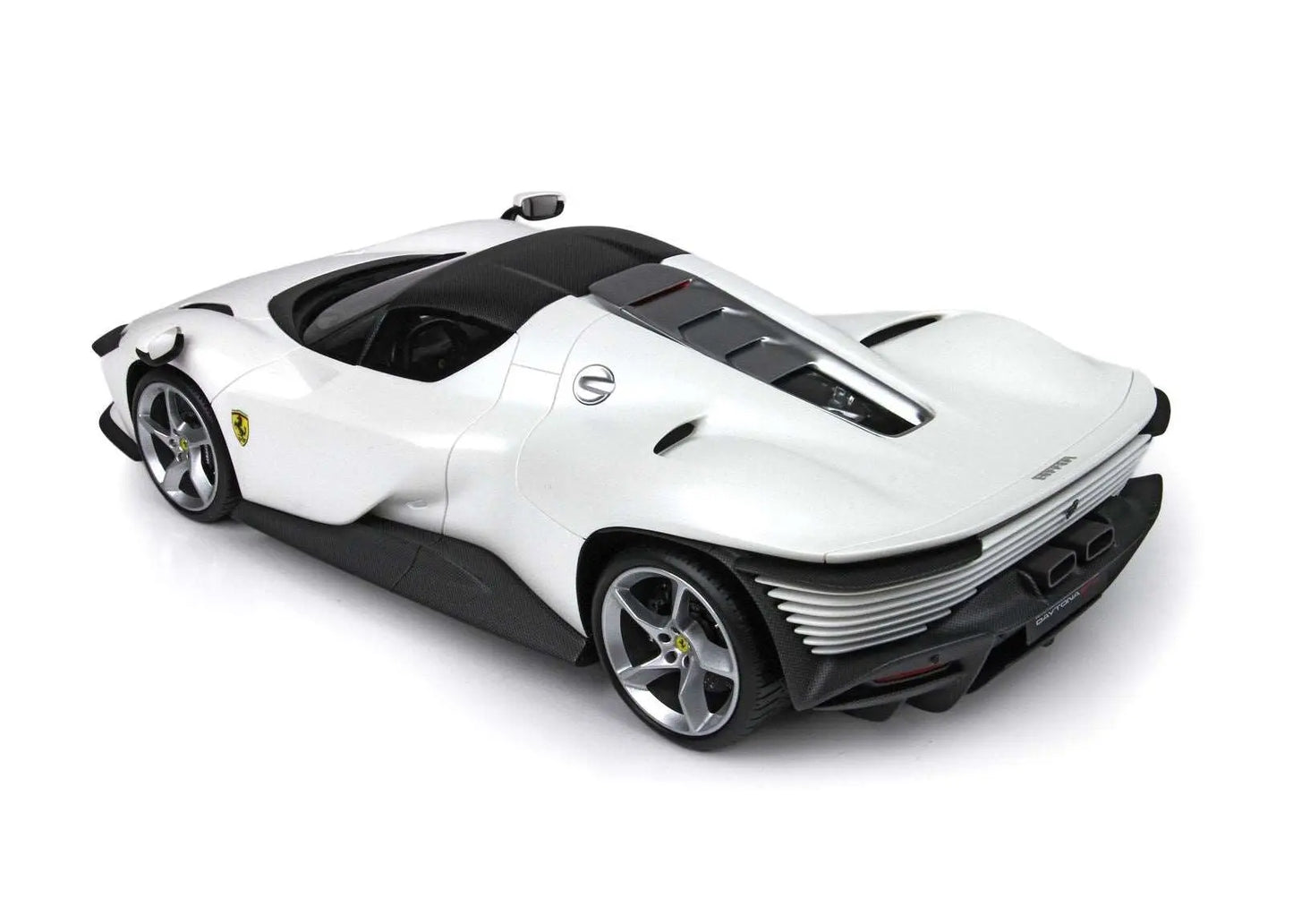 Ferrari Daytona SP3 Icona Series Closed Roof - Matt Italian White 1:18 Scale