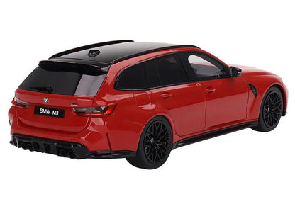 BMW M3 Competition Touring Toronto Red Metallic with Black Top 1/18 Scale - Perfect Diecast