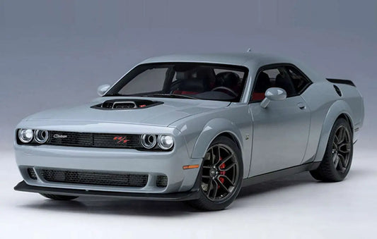2022 Dodge Challenger R/T Scat Pack Widebody Smoke Show Gray 1/18 Scale